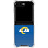 NFL Los Angeles Rams Breakaway Galaxy Z Flip6 Clear Case